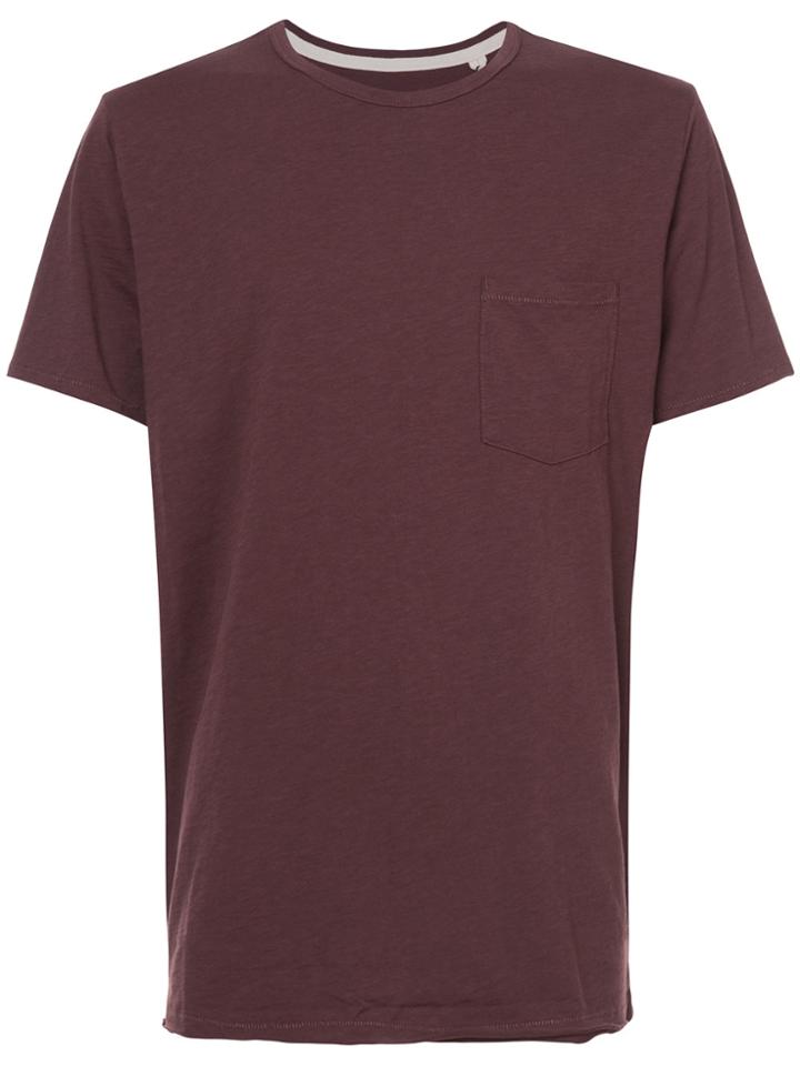 Rag & Bone Raw Edge T-shirt - Pink & Purple