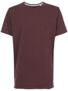 Rag & Bone Raw Edge T-shirt - Pink & Purple