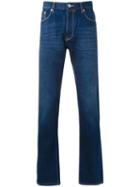Kent & Curwen Classic Straight Jeans, Men's, Size: 46, Blue, Cotton