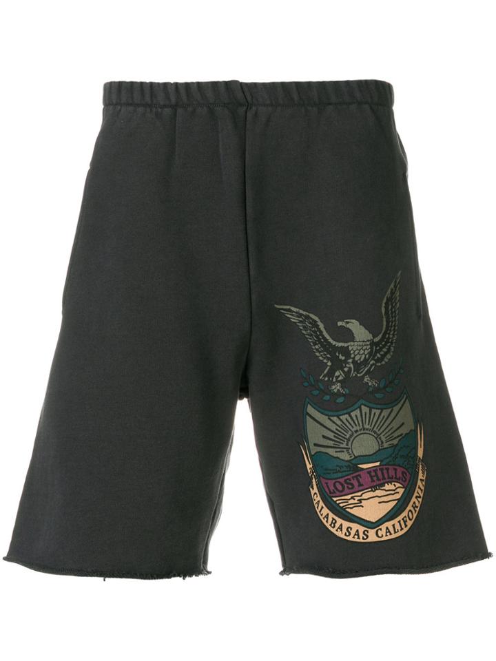 Yeezy Lost Hill Track Shorts - Grey