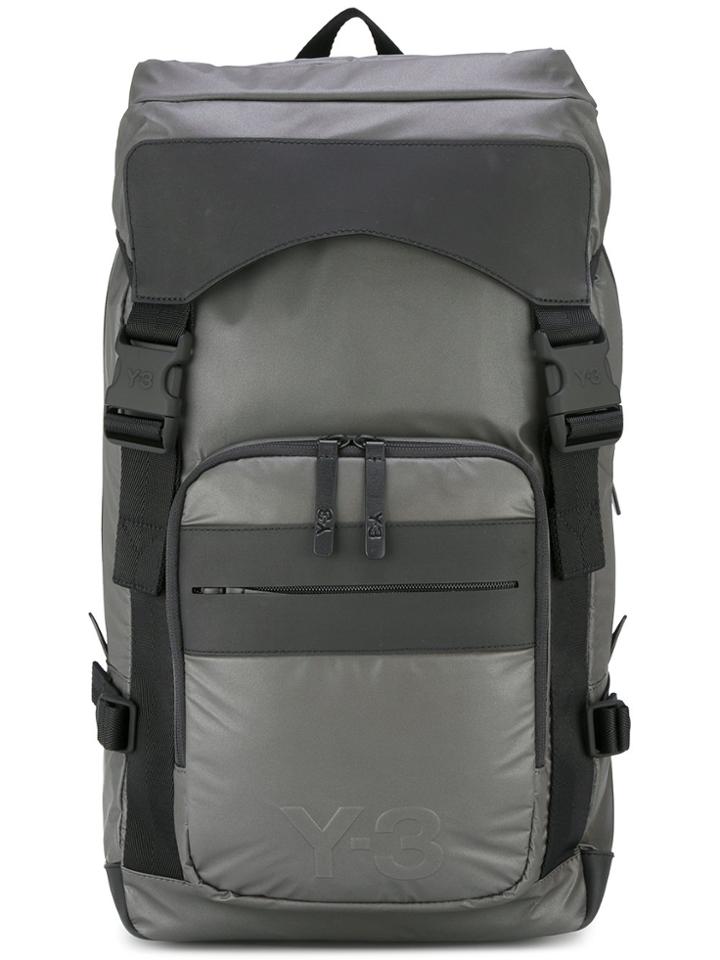 Y-3 Rectangular Backpack - Grey