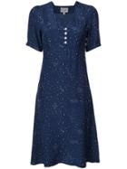 Hvn Lola Constellation Dress - Blue