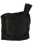 Isabel Marant - Fitted Top - Women - Cotton/linen/flax - 40, Black, Cotton/linen/flax