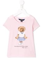 Ralph Lauren Kids Polo Bear Print T-shirt - Pink