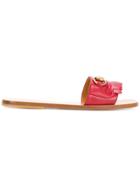 Gucci Open Toe Sandals - Red