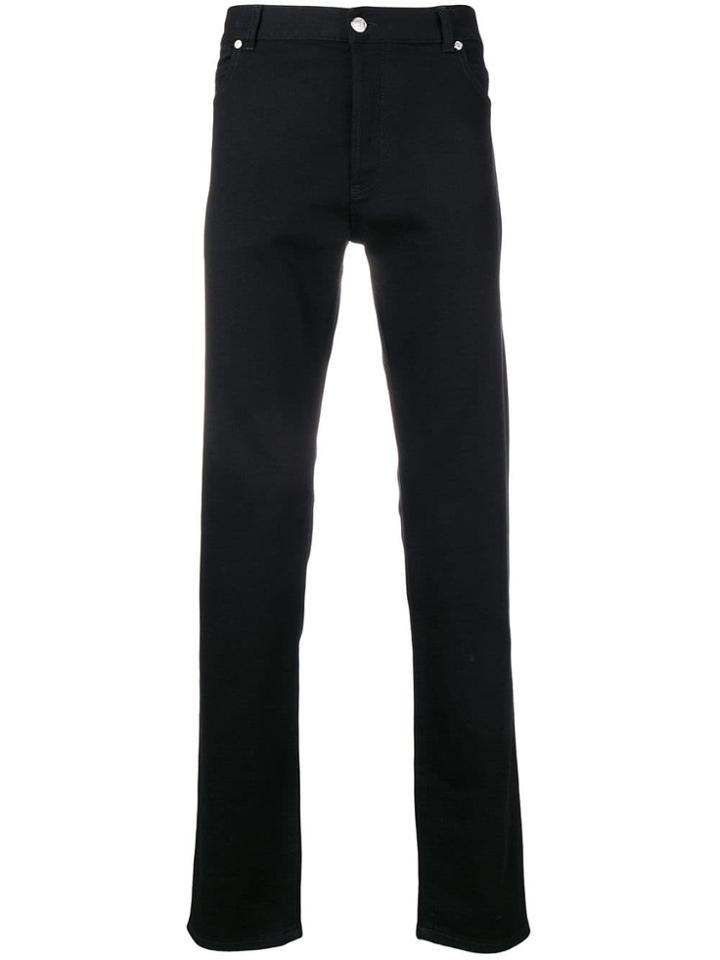 Balmain Regular Fit Trousers - Black