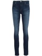 Ag Jeans Stonewashed Jeans, Women's, Size: 31, Blue, Cotton/spandex/elastane
