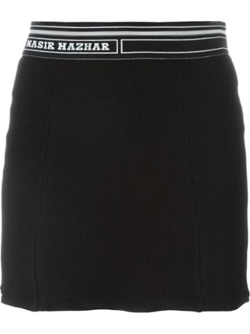 Nasir Mazhar Waffle Mini Skirt