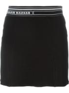 Nasir Mazhar Waffle Mini Skirt
