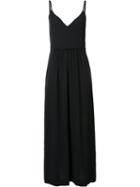 Malia Mills Strappy Maxi Dress, Women's, Size: 6, Black, Polyester