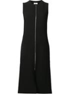 Nomia Front Zip Dress, Women's, Size: 6, Black, Polyester