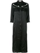 Gaelle Bonheur - Long Shirt Dress - Women - Polyester - 40, Black, Polyester