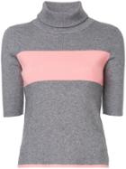 Guild Prime Roll Neck Knitted Top - Grey