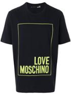 Love Moschino Logo Box T-shirt - Blue