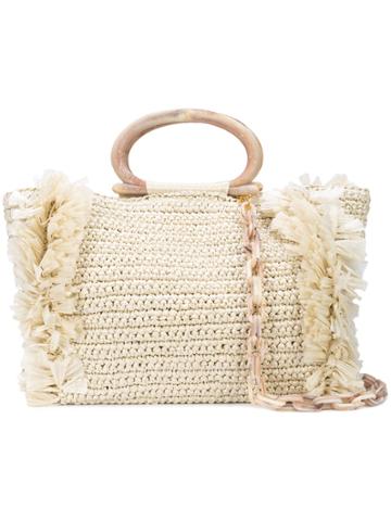 Carolina Santo Domingo Corallina Large Bag - White