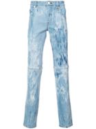 Icosae Marble Panel Jeans - Blue