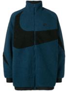 Nike Logo Fleece Jacket - Blue