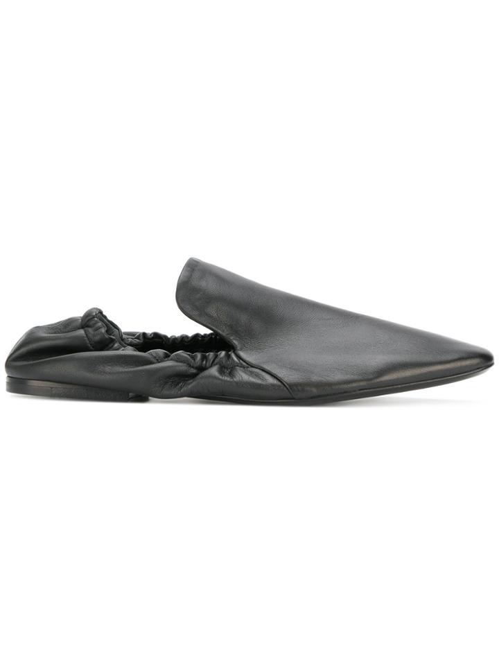 Jil Sander Slip-on Fitted Loafers - Black