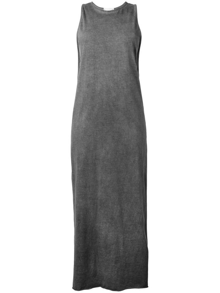 Lost & Found Rooms Long Tank Dress, Women's, Size: Xxs, Grey, Cotton