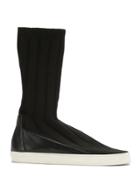 Gloria Coelho Knit Boots - Black