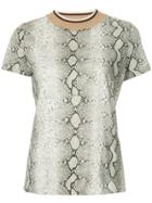 Zimmermann Python Print T-shirt - Grey