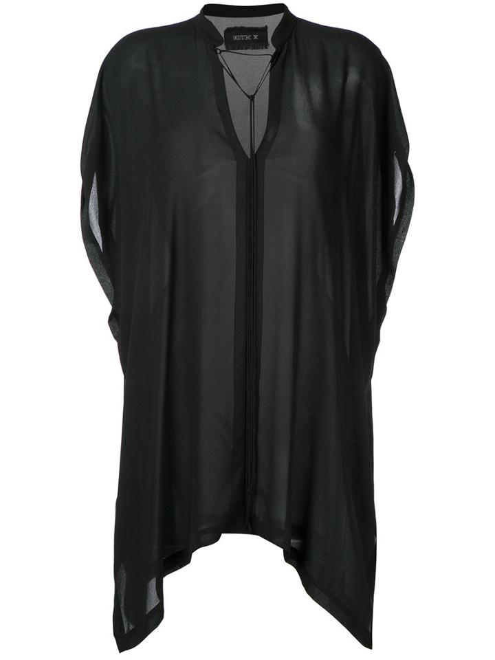 Kitx Perfect Symetry Shirt, Women's, Black, Silk