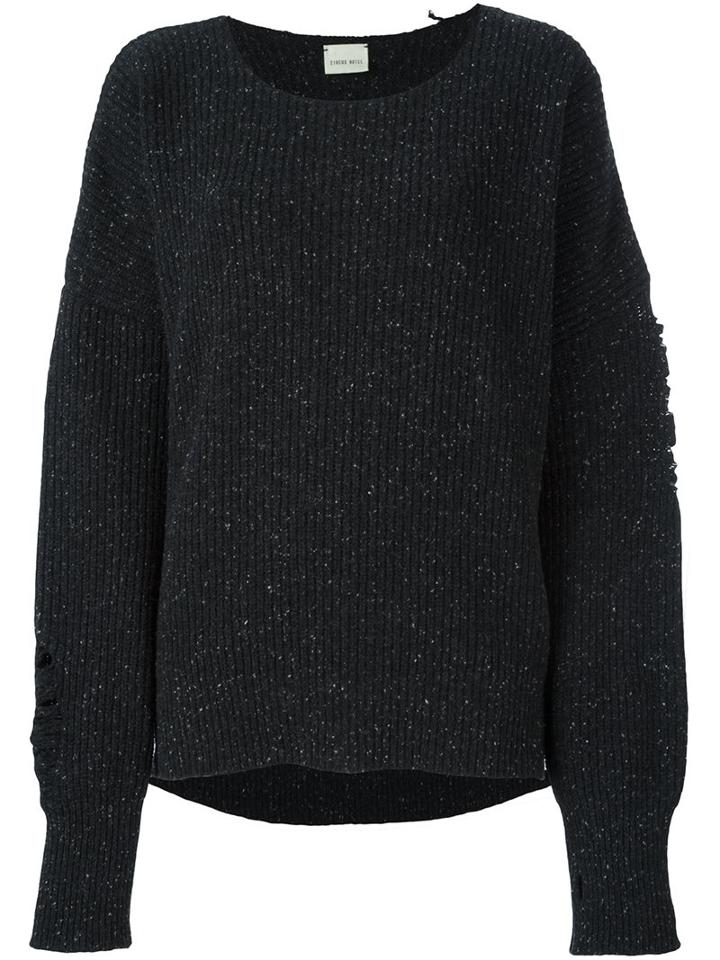Circus Hotel 'andrea' Jumper, Women's, Size: 40, Black, Polyamide/wool