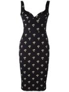 Victoria Beckham Daisy Dress, Women's, Size: 8, Black, Cotton/polyamide/polyester/polyester