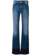Red Valentino Straight Leg Jeans, Women's, Size: 27, Blue, Cotton/polyester