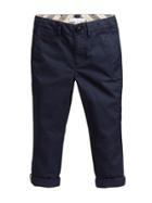 Burberry Kids Teen Cotton Chinos - Red