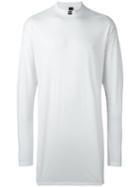 Odeur 'graphic' Long Sleeve T-shirt, Adult Unisex, Size: Small, White, Cotton