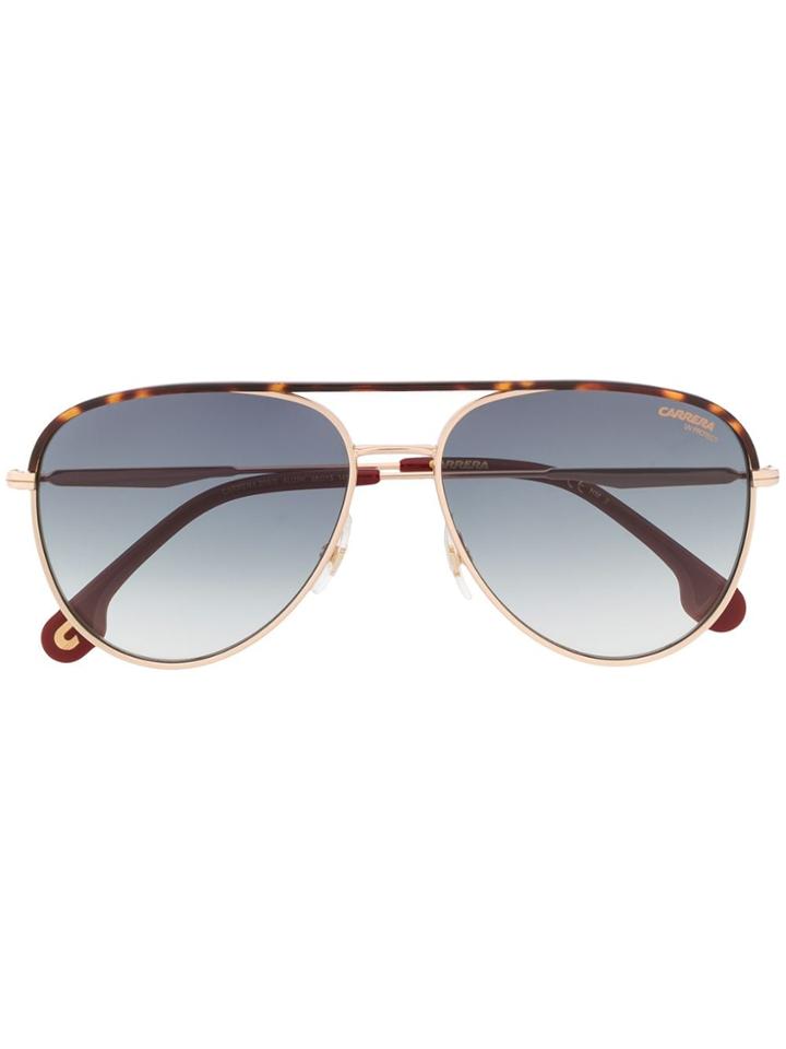 Carrera Aviator-style Sunglasses - Metallic