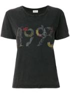 Saint Laurent 1993 Snakes Print T-shirt - Black