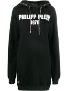 Philipp Plein Chain-link Oversized Hoodie - Black