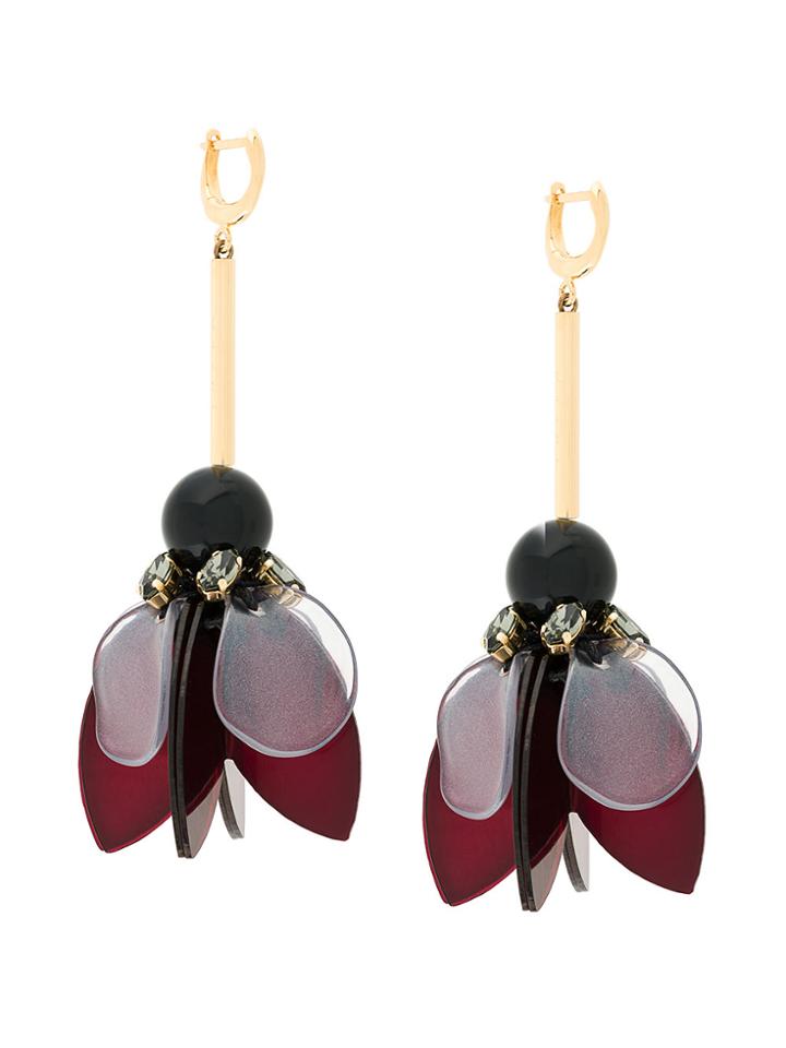 Marni Floral Drop Earring - Multicolour