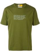 Geym Loose Printed T-shirt - Green