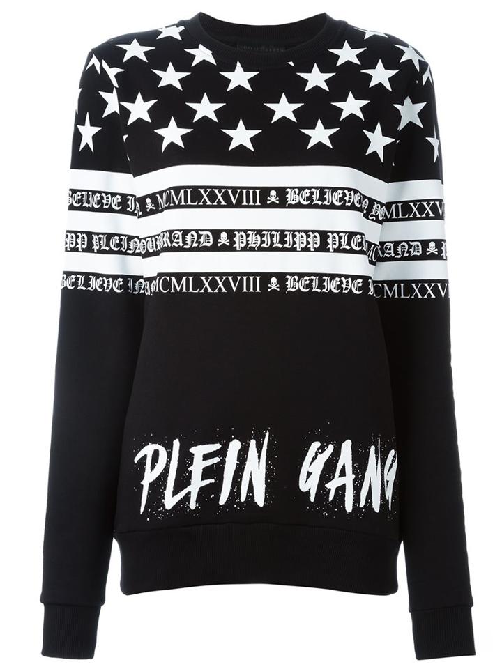 Philipp Plein Star Print Sweatshirt