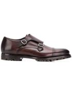 Fefè Classic Monk Shoes - Brown