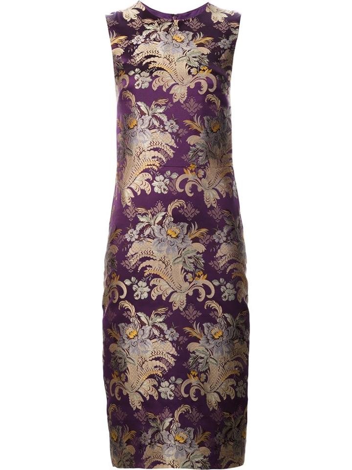 Ralph Lauren Floral Print Dress - Pink & Purple