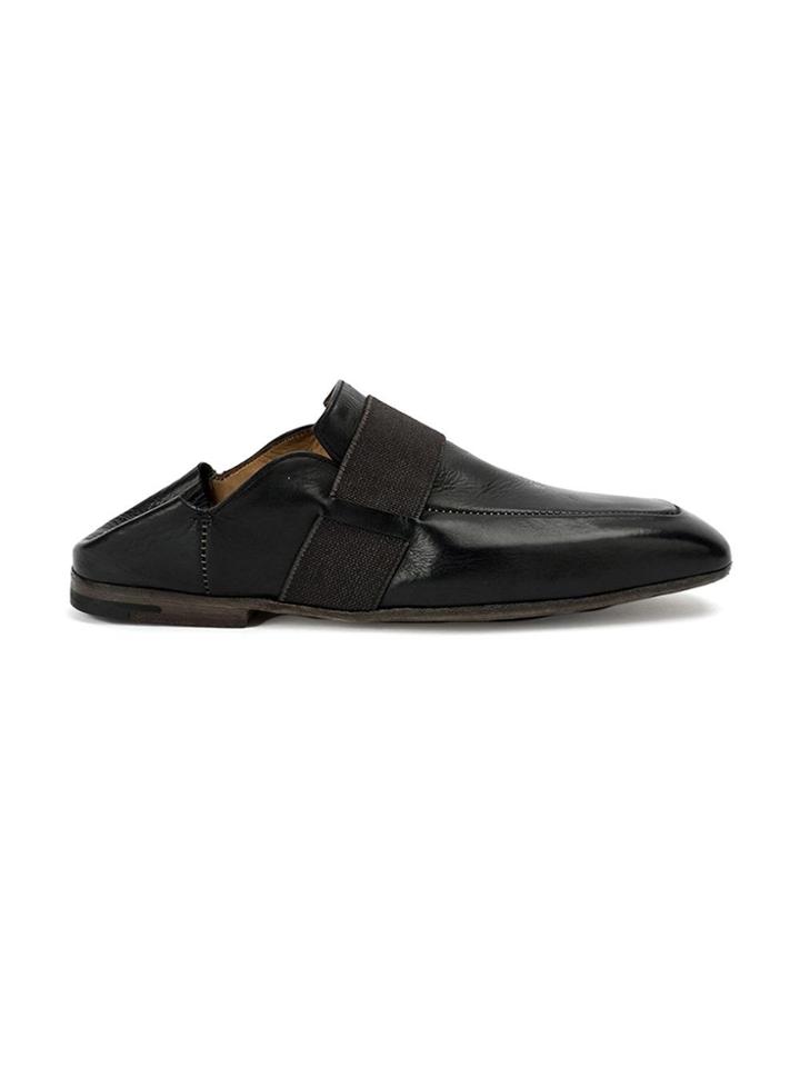 Premiata Open Slippers - Black