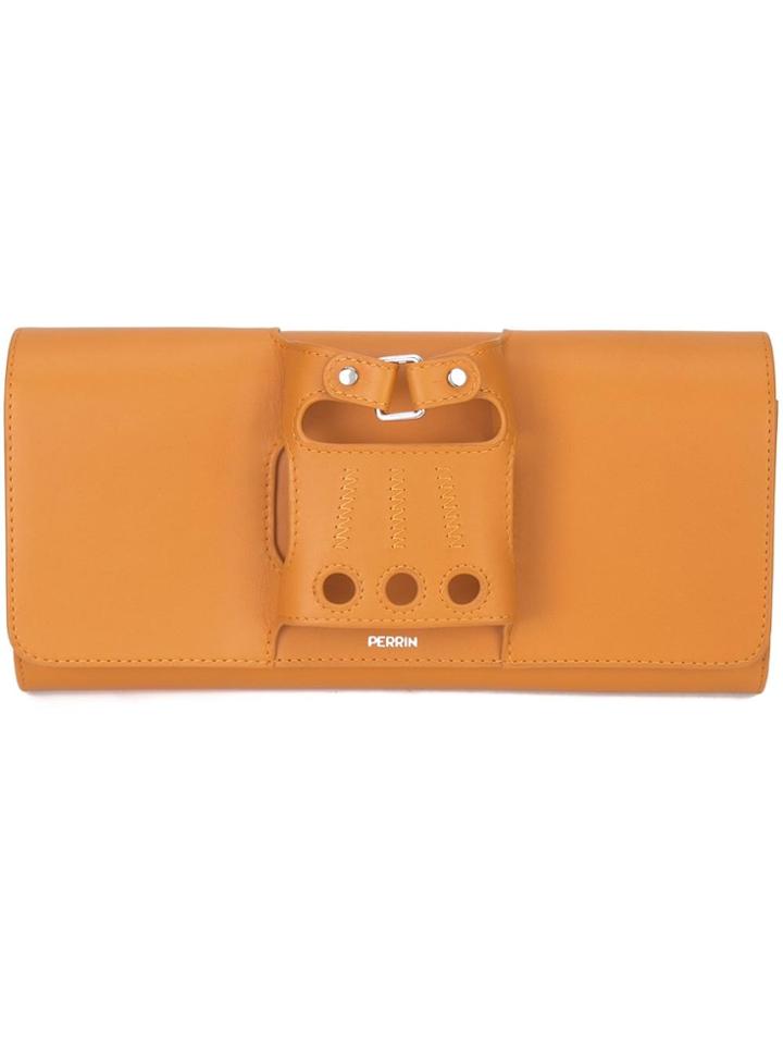 Perrin Paris Glove Clutch - Brown