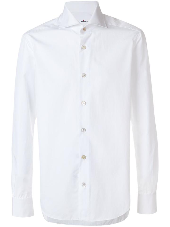 Kiton Classic Buttoned Up Shirt - White