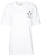 G.v.g.v.flat - Printed T-shirt - Women - Cotton - One Size, Women's, White, Cotton