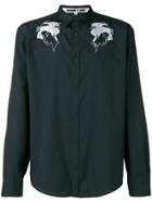 Mcq Alexander Mcqueen Geisha Patch Shirt - Black