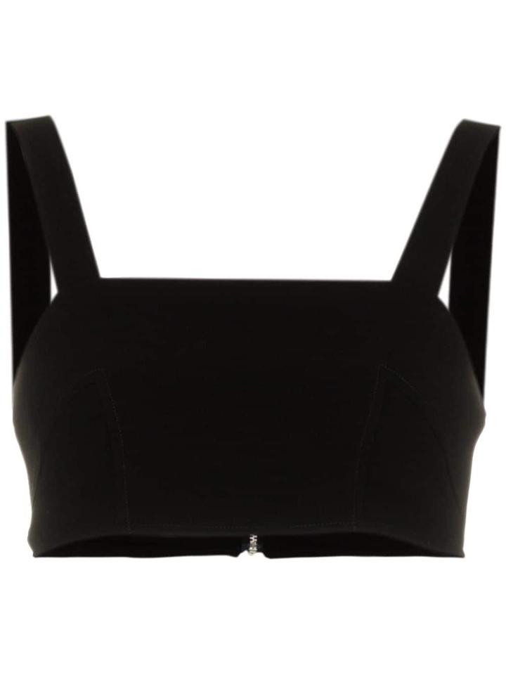 Racil Sleeveless Crop Top - Black