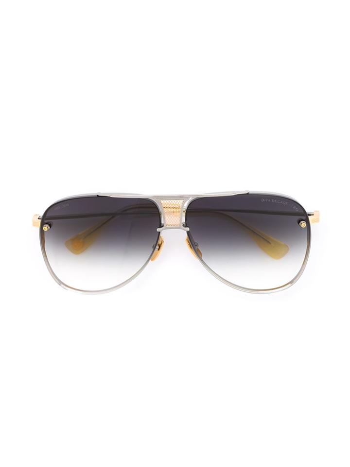 Dita Eyewear 'decade Two' Sunglasses - Metallic