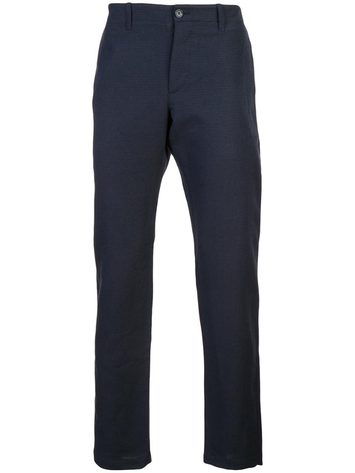Ymc Sateen Trousers - Blue