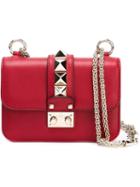 Valentino 'glam Lock' Shoulder Bag, Women's, Red