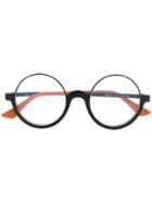 Marni Eyewear Round Framed Glasses - Black