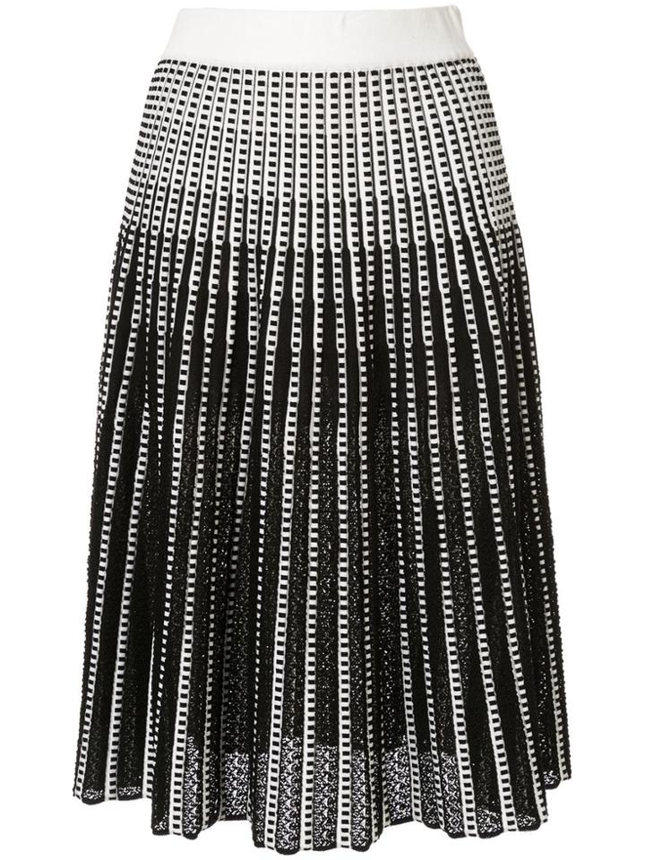Jonathan Simkhai Lace Ottoman Knit Skirt - White